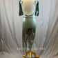 *Brand New* Silver Metallic Lycra Unitard