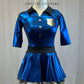 *Brand New* Royal Blue Metallic Olive Inspired Costume