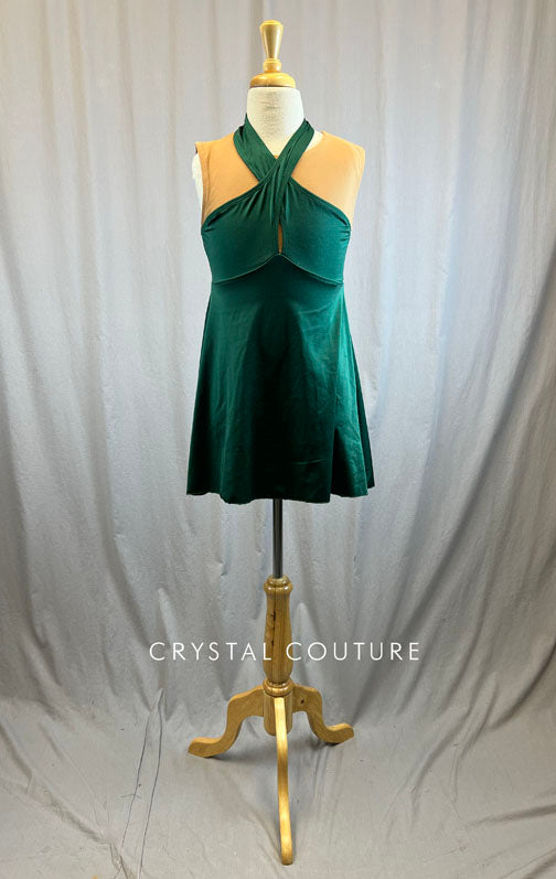 *Brand New* Hunter Green Skating Dress