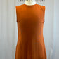 *Brand New* Burnt orange long mesh overlay dress