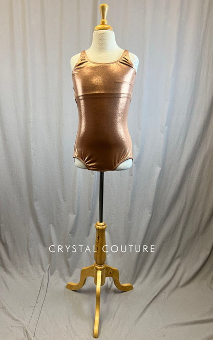 *Brand New* Copper metallic leotard