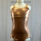 *Brand New* Copper metallic leotard