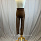 *Brand New* Brown mesh leggings with attached brown brief
