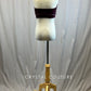 *Brand New* Maroon high neck top matte metallic