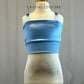 *Brand New* Light Blue Satin and Lycra Bra Top