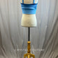*Brand New* Light Blue Satin and Lycra Bra Top