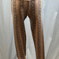 *Brand New* Apricot Snakeskin High Waisted Legging