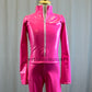 *Brand New* Hot Pink Latex Unitard with Zipper