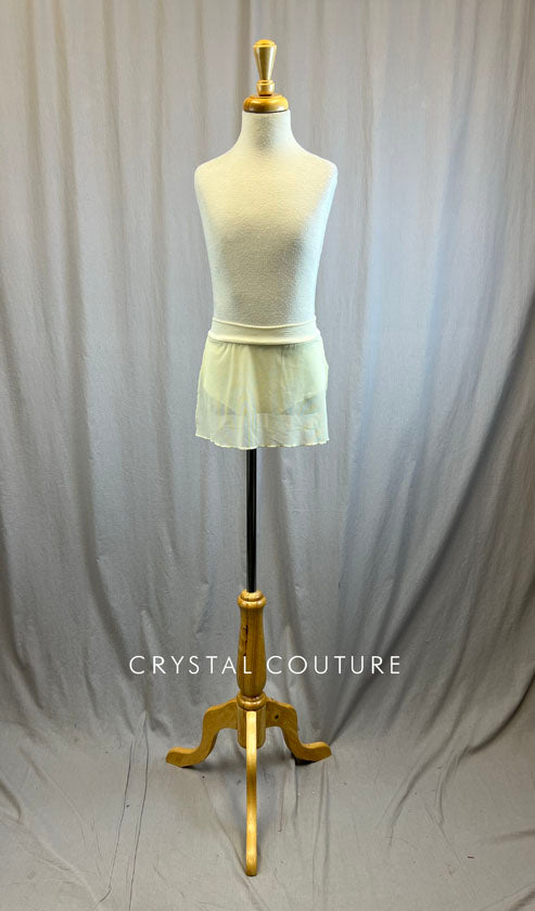 *Brand New* Ivory Mesh Skirt