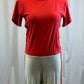 *Brand New* Red and Grey Short Sleeve Cotton Unitard