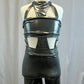 *Brand New* Metallic Charcoal Grey Unitard with Cutouts