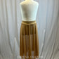 *Brand New* Dark khaki high slit mesh skirt