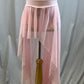*Brand New* Light Pink High/Low Long Mesh Skirt