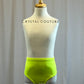 *Brand New* Neon Yellow Lycra Briefs