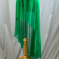 *Brand New* Shamrock Green High/Low Long Mesh Skirt