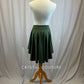 *Brand New* Olive Green Asymmetrical Lycra Skirt