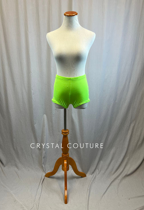 *Brand New* Neon Green Lycra Shorts