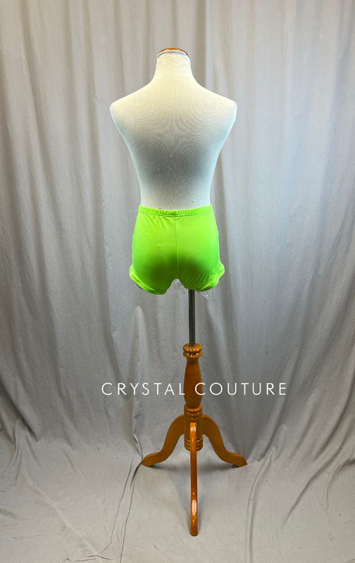 *Brand New* Neon Green Lycra Shorts