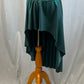 *Brand New* Metallic Dark Green Hi/Low Lycra Skirt