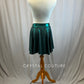 *Brand New* Metallic Dark Green Full Circle Skirt