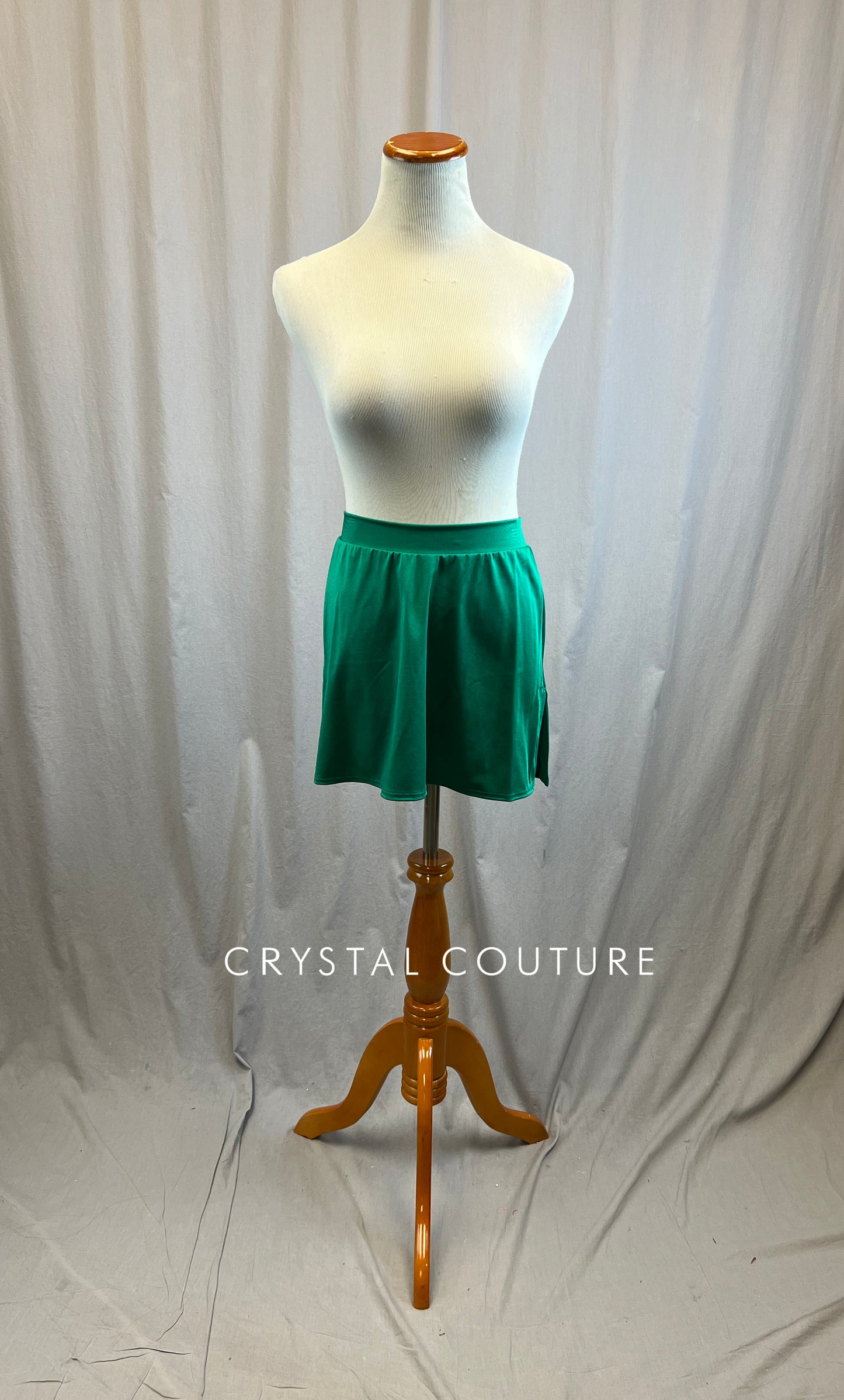 *Brand New* Kelly Green High Waisted Skirt
