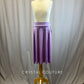 *Brand New* Lavender Lycra High Slit Skirt