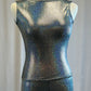 Black Holographic Sleeveless Unitard