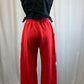 Black and Red Hip Hop Costume with Vest