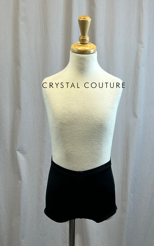 *Brand New* Mid Waist Black Booty Shorts