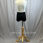 *Brand New* Mid Waist Black Booty Shorts