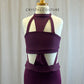 *Brand New* Plum Cut Out Unitard