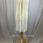 *Brand New* Ivory Mesh Halter Tie Asymmetrical Dress