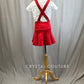Custom Fashion School Girl Uniform -Rhinestones and Accessories