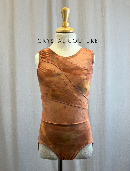 Custom Marbled Copper Leotard