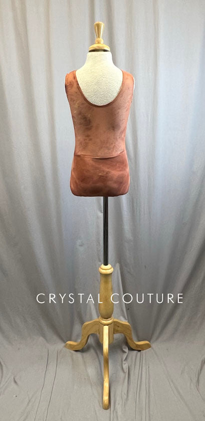 Custom Marbled Copper Leotard