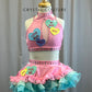 Custom Sweethearts Tutu Skirt Set -Rhinestones, Accessories