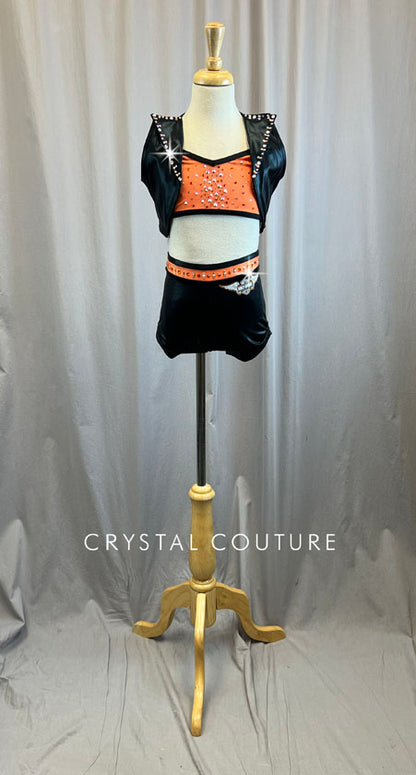 Custom Biker Girls Harley-Davidson 3 Piece Set -Rhinestones, Accessories