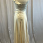 Ivory Dress with Ruffle Detailing