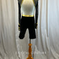 Custom Black and Gold Long Sleeve Biketard