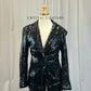 Black sequin Pant Suit - Accessories