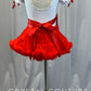 Red and White Chef Inspired Three Piece Set - Rhinestones