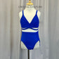 Royal Blue Bra and Brief Two-Piece Set