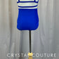 Royal Blue Bra and Brief Two-Piece Set