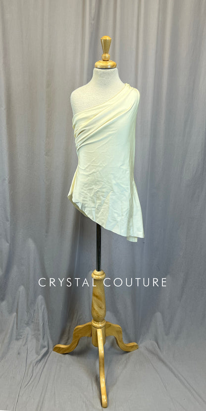Ivory One Shoulder Dress