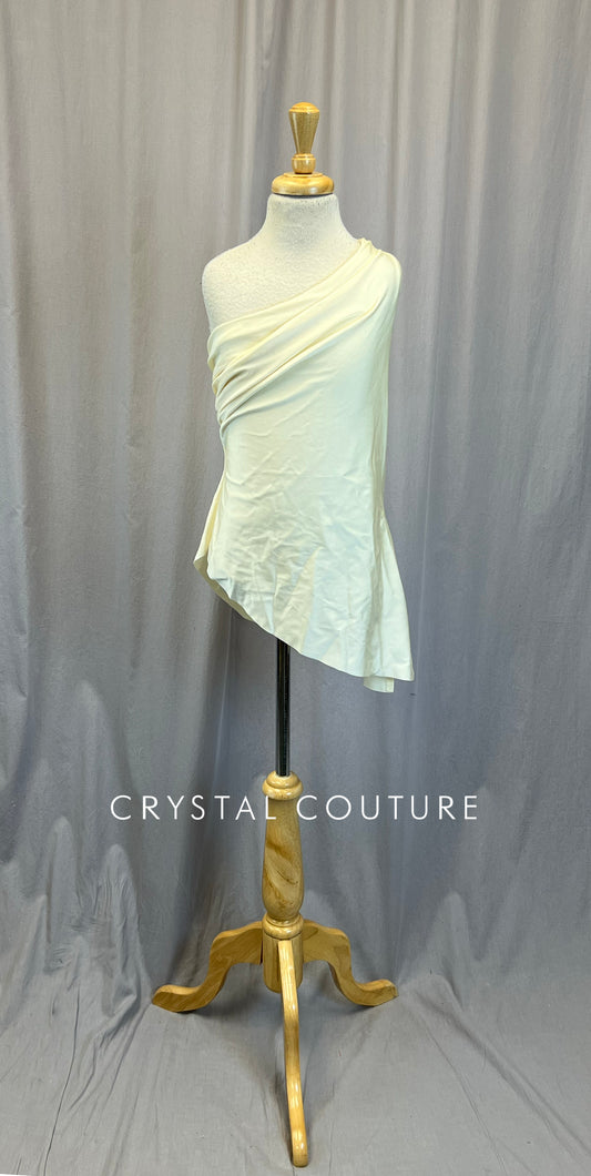 Ivory One Shoulder Dress