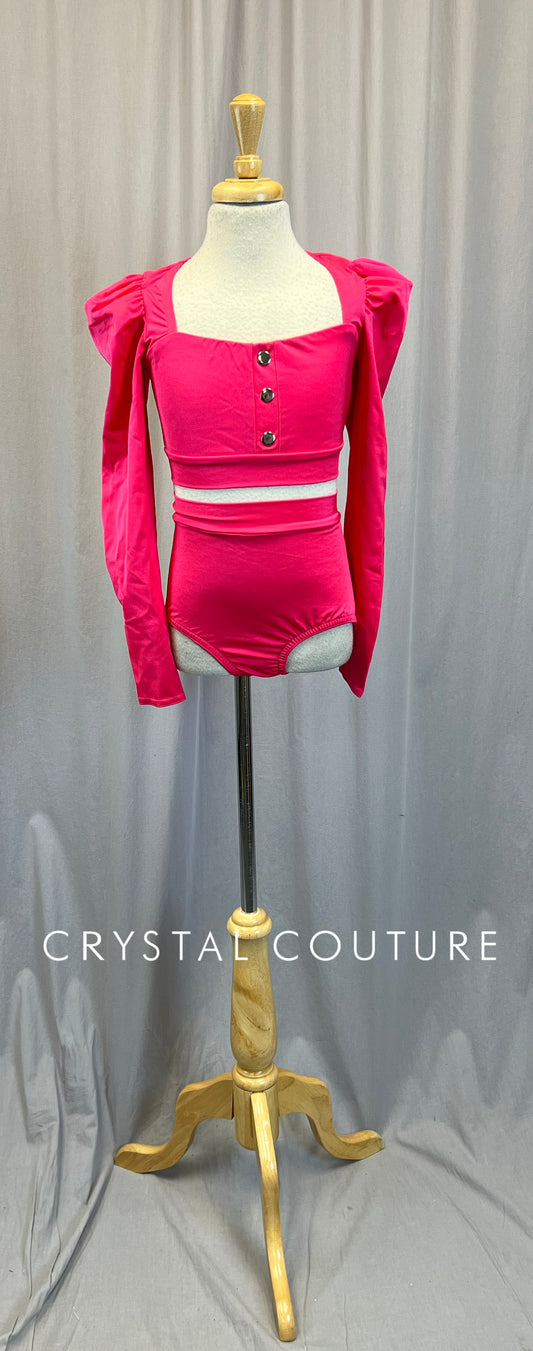 Pink Puff Long Sleeve Set