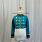 Emerald Green *Bellhop Inspired* top - Rhinestones