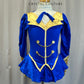 Custom Blue and Gold Marching Band Inspired Leotard