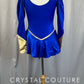 Custom Blue and Gold Marching Band Inspired Leotard