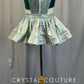 Metallic Silver "Space" Dress -Accessories